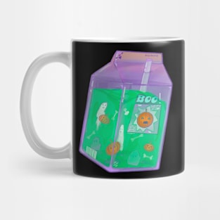 Halloween pumpkin and ghost milk Mug